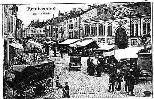 Ville de REMIREMONT Carte postale ancienne