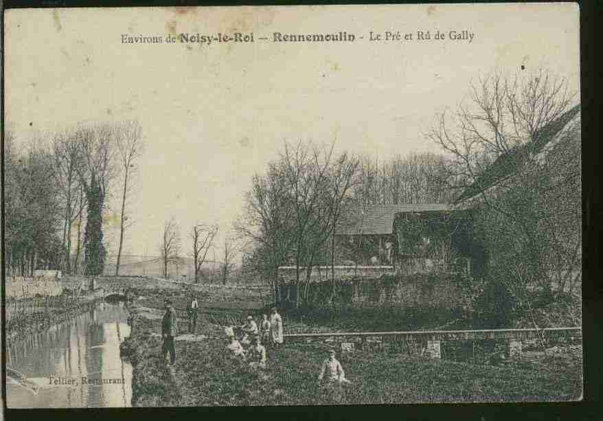 Ville de RENNEMOULIN Carte postale ancienne