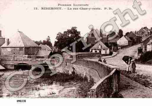 Ville de RIBEMONT Carte postale ancienne