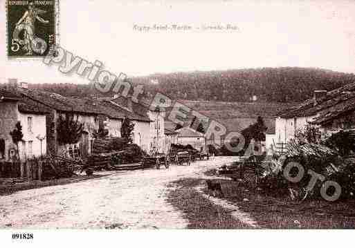 Ville de RIGNYSAINTMARTIN Carte postale ancienne