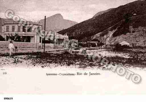 Ville de RIODEJANIERO Carte postale ancienne