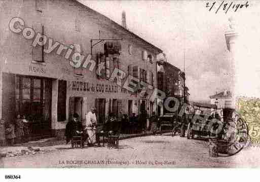 Ville de ROCHECHALAIS(LA) Carte postale ancienne