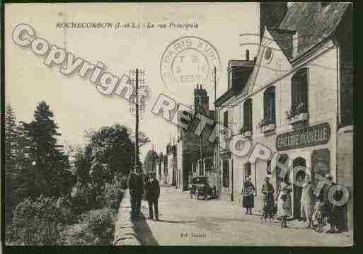 Ville de ROCHECORBON Carte postale ancienne