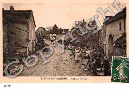 Ville de ROCHEETRAUCOURT Carte postale ancienne