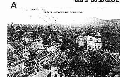 Ville de ROCHEMAURICE(LA) Carte postale ancienne