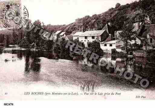 Ville de ROCHESL\\\'EVEQUE(LES) Carte postale ancienne