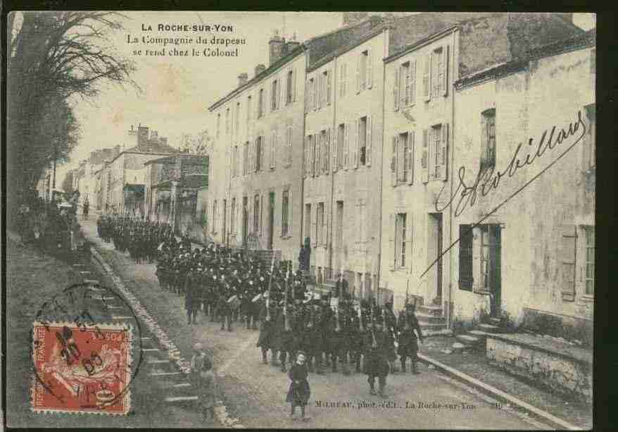 Ville de ROCHESURYON(LA) Carte postale ancienne