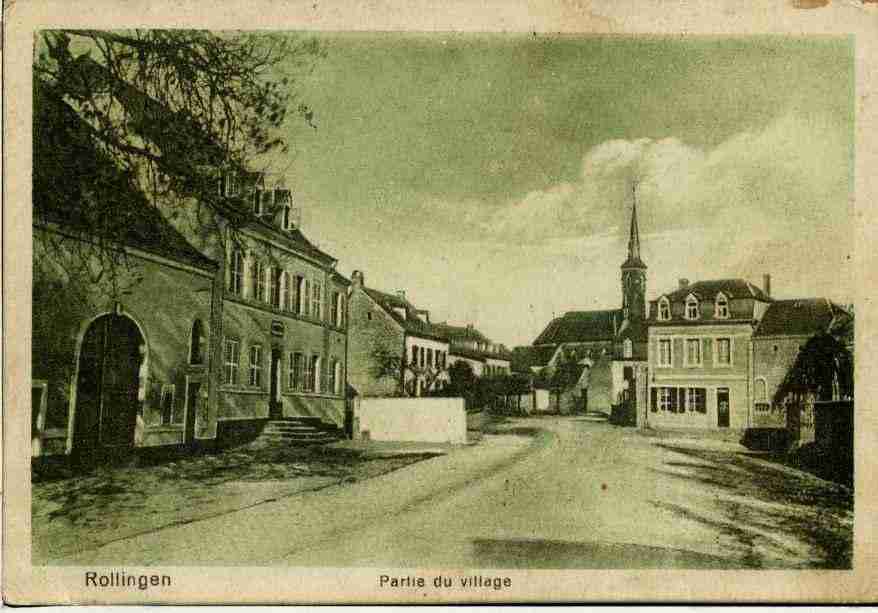 Ville de ROLLINGEN Carte postale ancienne Ville de ROLLINGEN Carte postale ancienne