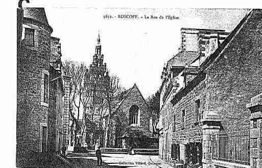 Ville de ROSCOFF Carte postale ancienne Ville de ROSCOFF Carte postale ancienne