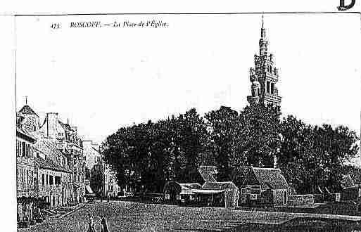 Ville de ROSCOFF Carte postale ancienne