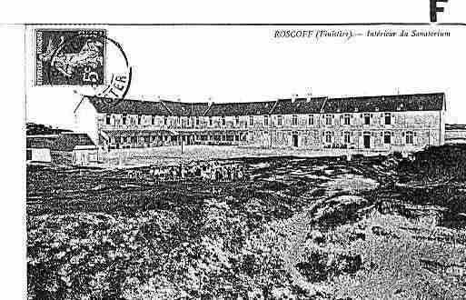Ville de ROSCOFF Carte postale ancienne