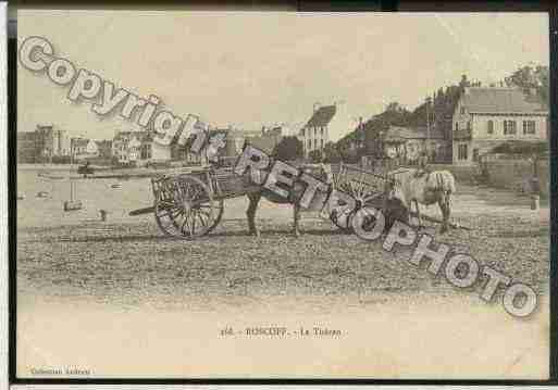 Ville de ROSCOFF Carte postale ancienne