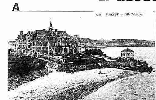 Ville de ROSCOFF Carte postale ancienne