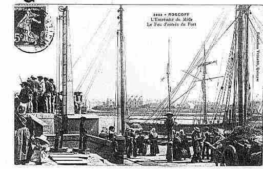 Ville de ROSCOFF Carte postale ancienne Ville de ROSCOFF Carte postale ancienne