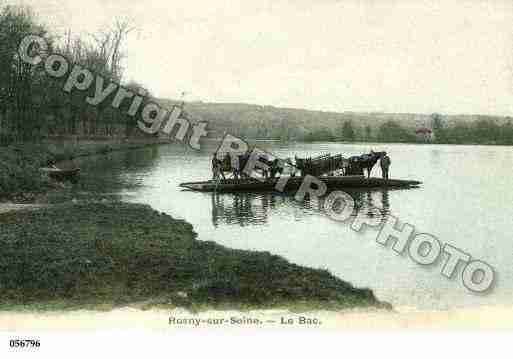 Ville de ROSNYSURSEINE Carte postale ancienne