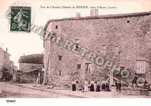 Ville de ROZIERCOTESD\'AUREC Carte postale ancienne