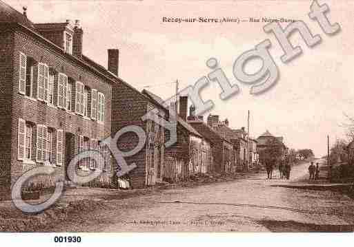 Ville de ROZOYSURSERRE Carte postale ancienne