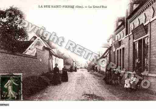 Ville de RUESAINTPIERRE(LA) Carte postale ancienne