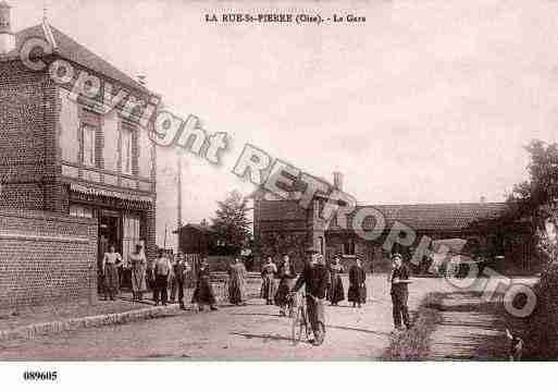 Ville de RUESAINTPIERRE(LA) Carte postale ancienne