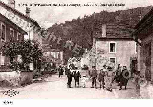 Ville de RUPTSURMOSELLE Carte postale ancienne