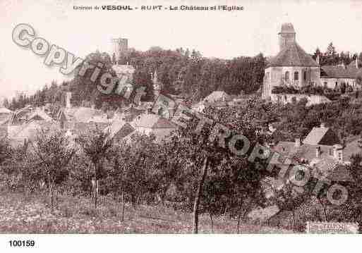 Ville de RUPTSURSAONE Carte postale ancienne Ville de RUPTSURSAONE Carte postale ancienne