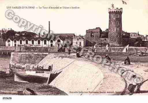 Ville de SABLESD\'OLONNE(LES) Carte postale ancienne