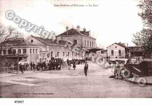 Ville de SABLESD\'OLONNE(LES) Carte postale ancienne