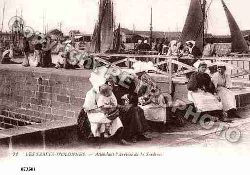 Ville de SABLESD\'OLONNE(LES) Carte postale ancienne