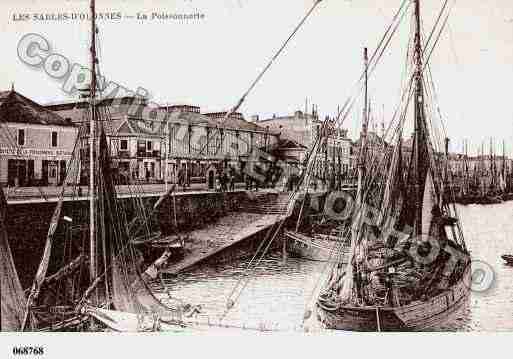 Ville de SABLESD\'OLONNE(LES) Carte postale ancienne
