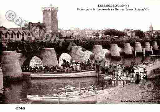 Ville de SABLESD\'OLONNE(LES) Carte postale ancienne