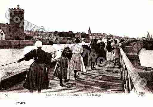 Ville de SABLESD\'OLONNE(LES) Carte postale ancienne