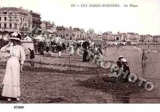 Ville de SABLESD\'OLONNE(LES) Carte postale ancienne