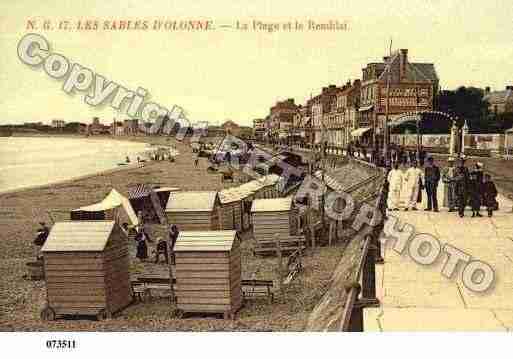 Ville de SABLESD\'OLONNE(LES) Carte postale ancienne