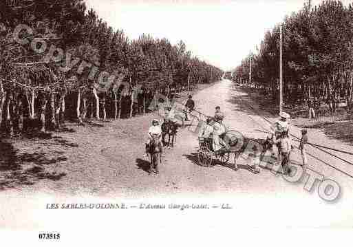 Ville de SABLESD\'OLONNE(LES) Carte postale ancienne