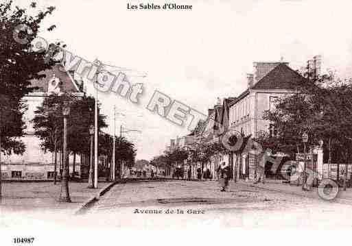 Ville de SABLESD\'OLONNE(LES) Carte postale ancienne