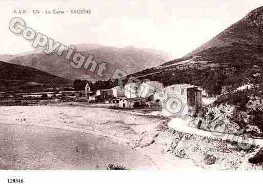 Ville de SAGONE Carte postale ancienne