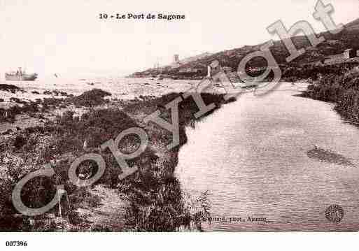 Ville de SAGONE Carte postale ancienne