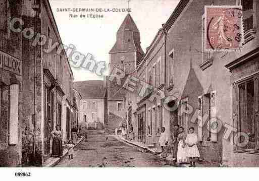 Ville de SAIN,TGERMAIN Carte postale ancienne