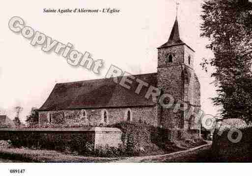 Ville de SAINTAGATHED\'ALIERMONT Carte postale ancienne