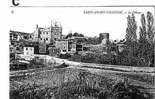 Ville de SAINTAMANTTALLENDE Carte postale ancienne