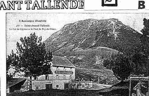 Ville de SAINTAMANTTALLENDE Carte postale ancienne