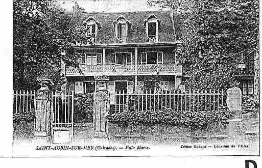 Ville de SAINTAUBINSURMER Carte postale ancienne Ville de SAINTAUBINSURMER Carte postale ancienne