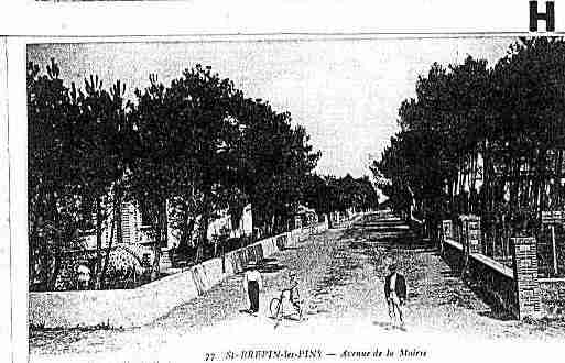 Ville de SAINTBREVINLESPINS Carte postale ancienne