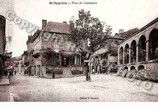 Ville de SAINTCYPRIEN Carte postale ancienne