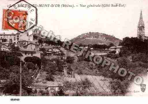 Ville de SAINTCYRAUMONTD\'OR Carte postale ancienne