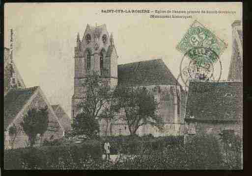 Ville de SAINTCYRLAROSIERE Carte postale ancienne Ville de SAINTCYRLAROSIERE Carte postale ancienne