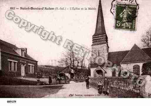 Ville de SAINTDENISD\\\'ACLON Carte postale ancienne