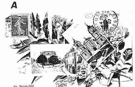Ville de SAINTDIE Carte postale ancienne Ville de SAINTDIE Carte postale ancienne