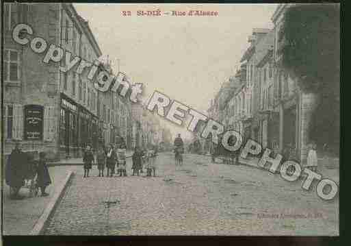 Ville de SAINTDIE Carte postale ancienne