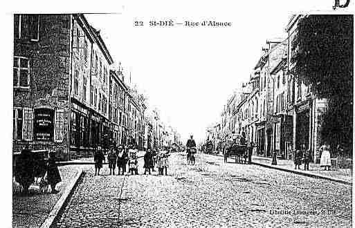 Ville de SAINTDIE Carte postale ancienne